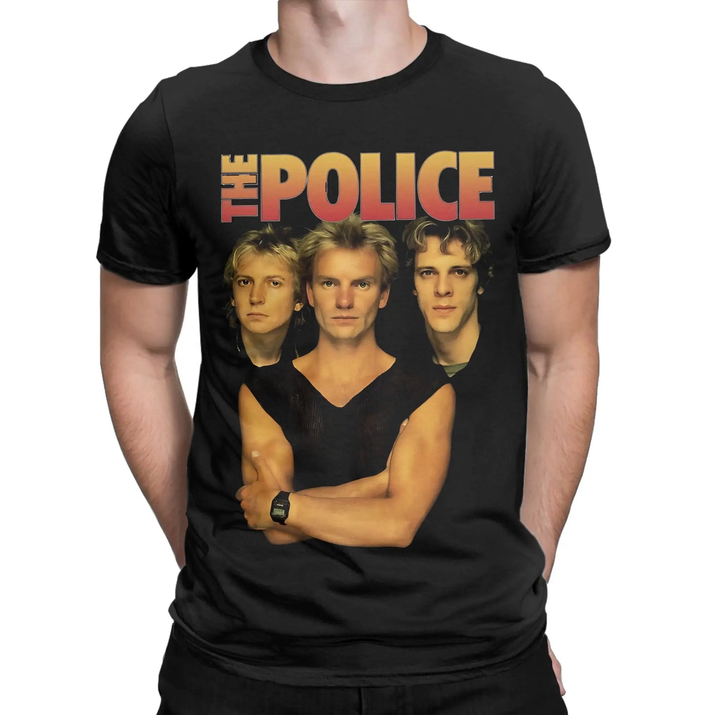 The Police Rock Band Graphic T-Shirt — Unisex Cotton Tee