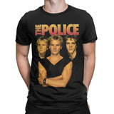 The Police Rock Band Graphic T-Shirt — Unisex Cotton Tee