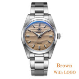 ADDIESDIVE Hot Sale AD2030 Quartz Watch Simple 10Bar Steel Dive Wristwatch Bubble Mirror Pot Cover Glass Sports 36mm Men Watches