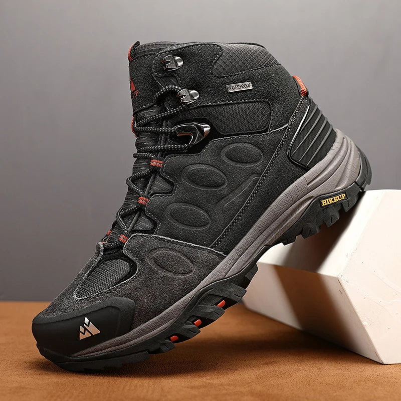 Men’s Suede High-Top Hiking Boots