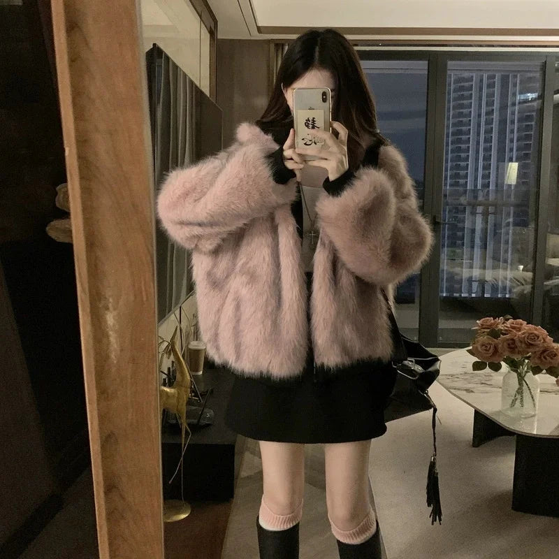 Double-Sided Hooded Winter Parka