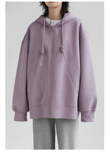 Women’s Relaxed Longline Zip-Up Hoodie