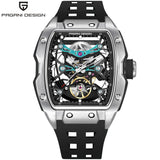 2026 Pagani Design new men's watch 50 meter waterproof stainless steel case luminous dial fashionable men's mechanical watch
