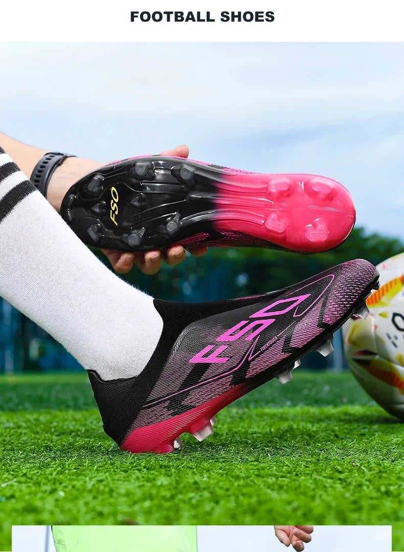Men's Football Boots – Lace-Up Soccer Cleats