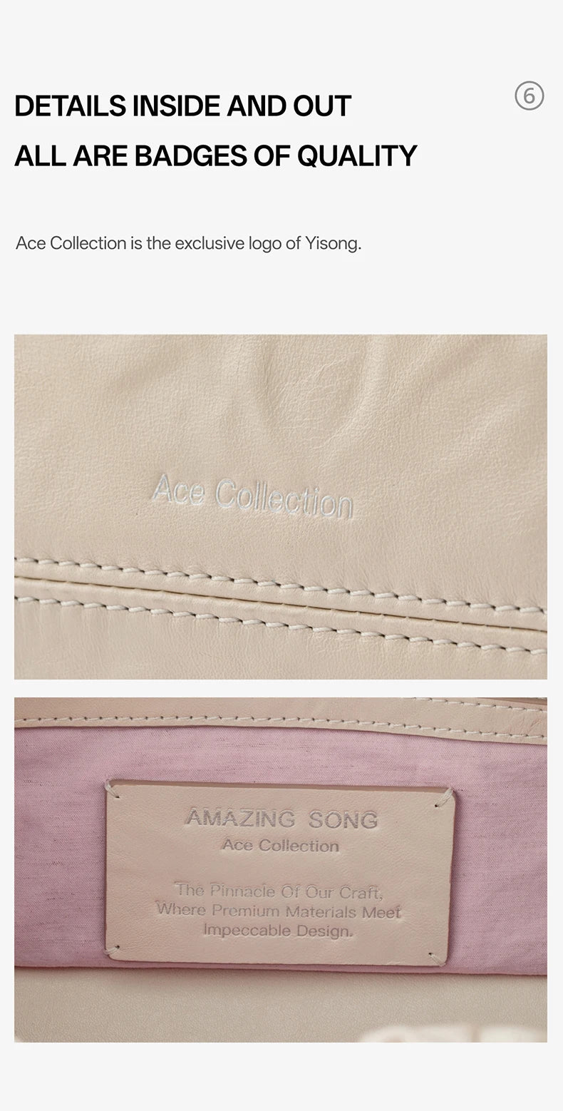 Amazing Song Cloud Hobo Bag – Genuine Leather Crossbody