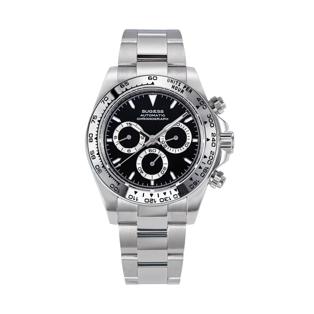 Sugess S418-2 Panda Chronograph Automatic Watch | 39mm