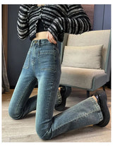 Women's High-Waist Stretch Bootcut Jeans
