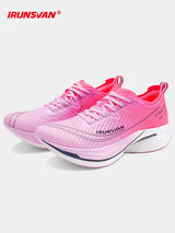 IRUNSVAN Shadow Wing 2.0 Carbon Plate Professional Marathon Running Shoes Men Lightweight Cushioning Training Outdoor Sneakers