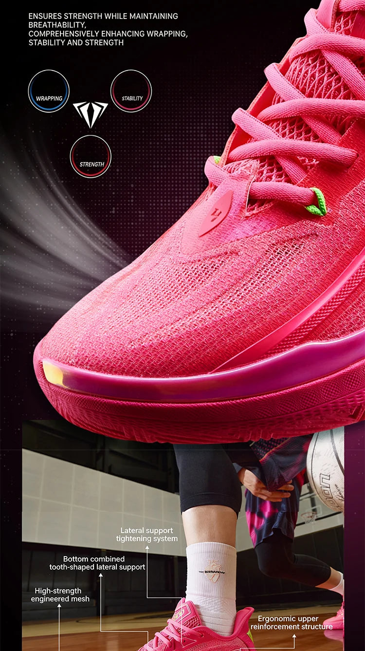 QIAODAN Duya 4.0 Basketball Shoes Summer 2026 Professional Men's Sports Shoes Anti Cushioning Support Sneakers QXA013253177