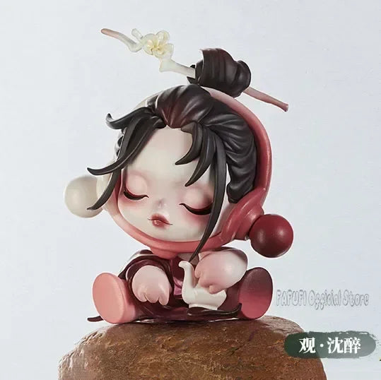 POP MART SKULLPANDA The Ink Plum Blossom Series Trendy Blind Box Toys Mystery Box Mistery Action Figure Surprise Birthday Gift