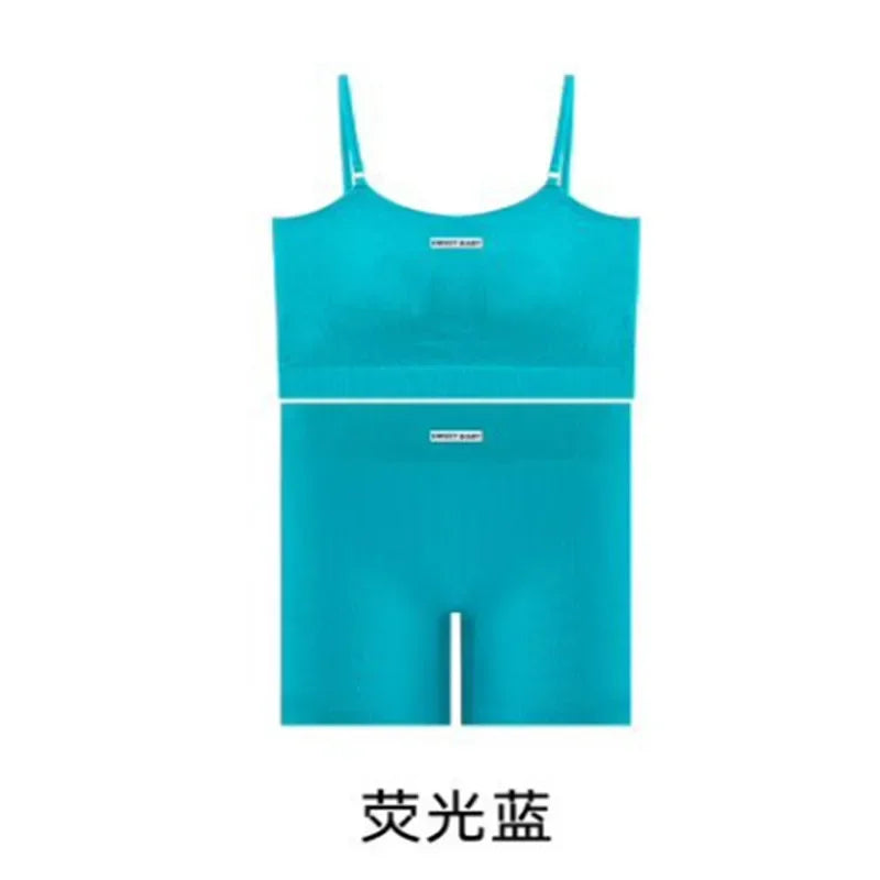 Women Seamless Yoga Sets Summer Fitness Workout Suits Sport Bra High Waist Leggings Sexy Outfits 2024 Female Casual Sportswear