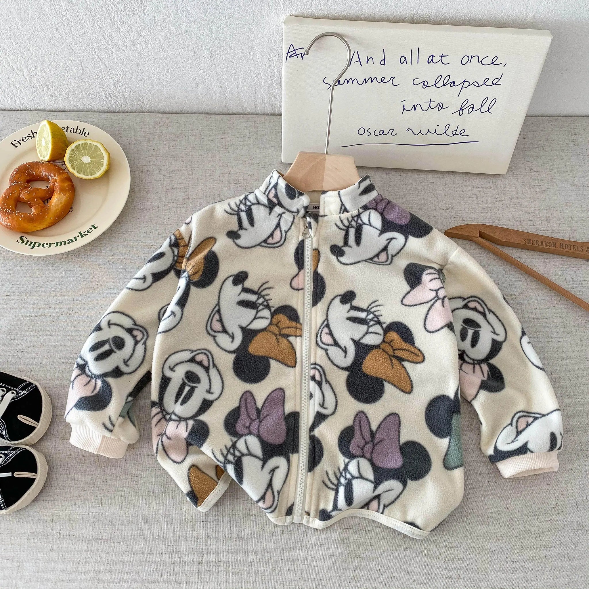 Mickey Print Kids' Lightweight Jacket