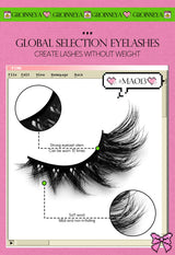 Optional 5Pairs 20Pairs Russian Strip Lashes 3D Mink Lashes Natural Dramatic Style Household Salon Eyelash Supply