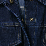 Vintage Denim Jacket with Waist Sash – High Street USA-Made Outerwear