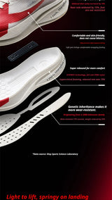 XTEP 2000km PRO Men's Running Sneakers 2026 Spring Cushioned Stability Comfort Lightweight Male Sports shoes 874219110026