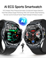 AI ECG Smart Watch | Nursing-Grade Health Monitor 2026