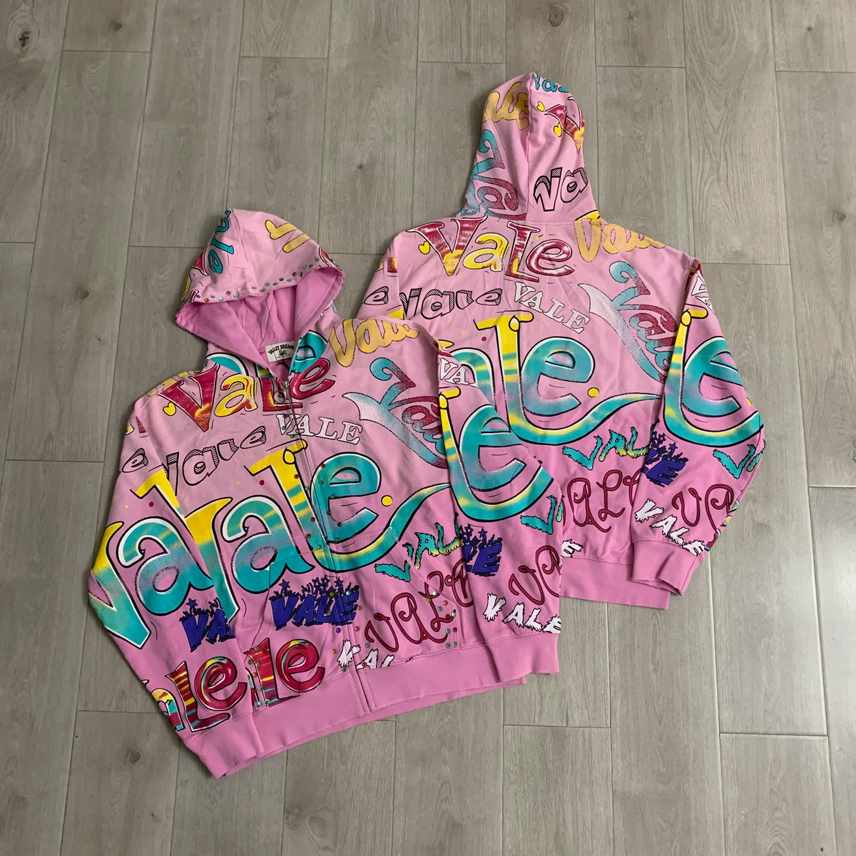Streetwear Patchwork Letter Embroidery Zipper Terry Hooded Hoodie for Men Distressed Hole Cardigan Sweatshirt Jacket Oversized