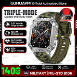 2026 Military-Grade Outdoor Sports Smartwatch 1400mAh