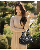 Luxury Soft PU Leather Women's Shoulder Bag
