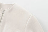Women’s Cropped Bomber Jacket