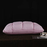 Luxury 3D Bread White Goose Down Feather Pillows for Sleeping Body Neck Protection Bed Pillows Soft Comfort 100% Cotton Cover