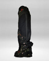 Y2K Floral Embroidery Baggy Jeans