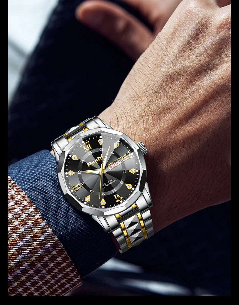 Men’s Dual Calendar Business Watch