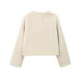 Elegant Faux Fur Toggle Coat