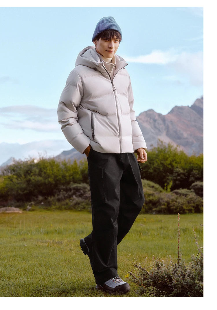 Semir Men's Premium Hooded Down Jacket
