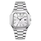 2025 Specht & Söhne Men's Classic Cubic Automatic Mechanical Watch 50M Waterproof Luminous Sapphire Crystal Reloj Hombre 41MM