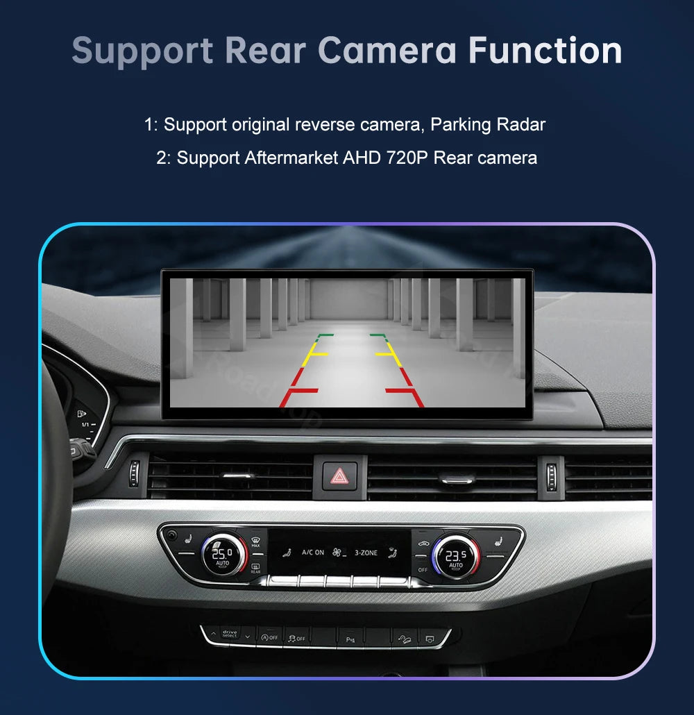 12.3" Audi A4/A5/S4/S5 Multimedia Touch Screen – Wireless CarPlay & Android Auto
