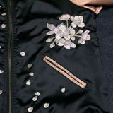 Sakura Phoenix Embroidered Sukajan Jacket
