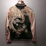 Sakura Phoenix Embroidered Sukajan Jacket