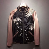 Sakura Phoenix Embroidered Sukajan Jacket