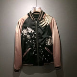 Sakura Phoenix Embroidered Sukajan Jacket