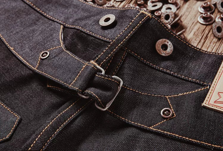 Balikou Red Tornado Read Description! Raw Indigo Selvage Unwashed Denim Pants Unsanforized  Jean 16.5oz 3 Choices For Fitting