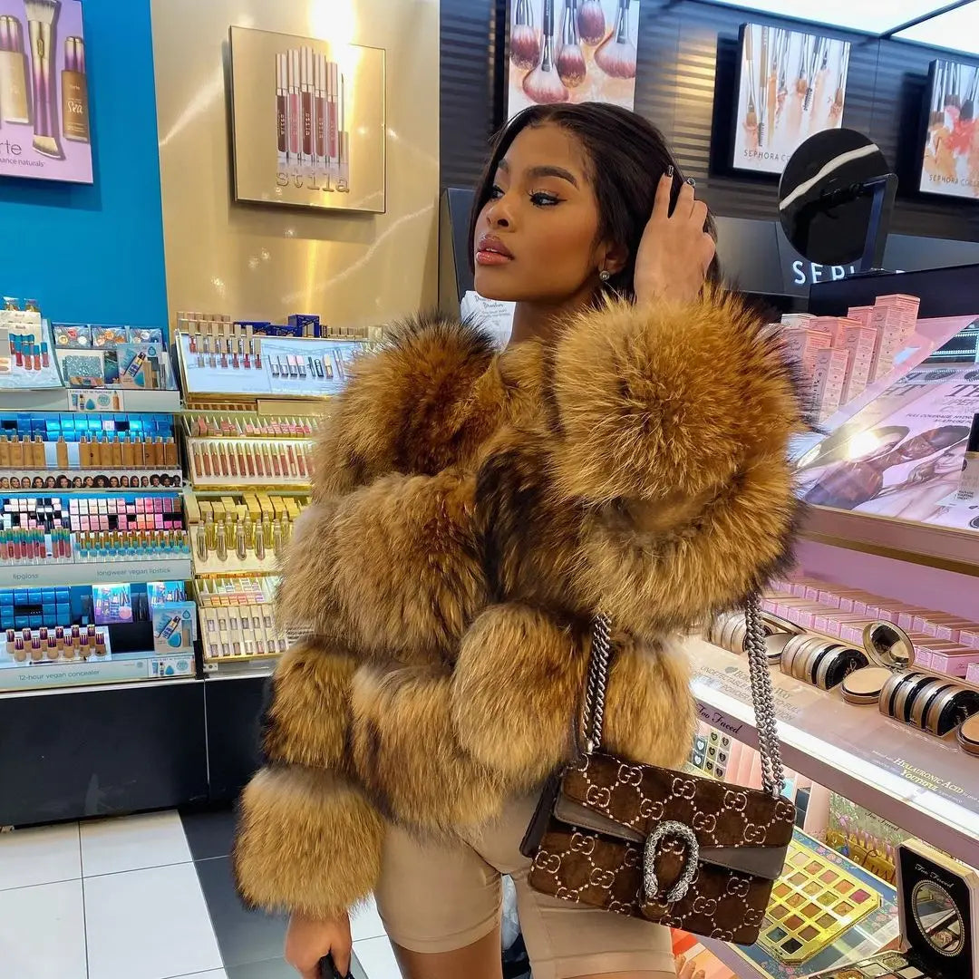 Premium Faux Fur Winter Coat