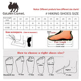 GOLDEN CAMEL Waterproof Hiking Shoes Men and Women Outdoor Anti-Slip Climbing Trekking Shoes for Men 2023 Leather Hiking Boots
