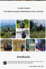 3F UL GEAR QiDian Pro Backpack Waterproof Outdoor Camping Pack Hiking Bag Climbing Qi Dian UHMWPE UltraLight Trek Men Women 46L