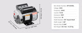 SucceBuy 2/3/3.7HP Air Compressor Motor 230V Single Phase Electric Motor 3450RPM CW/CCW Rotation Motor for Air Compressors