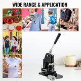 SucceBuy 25+58MM/32+58MM Badge Maker Machine DIY Button Pin with 500Pcs Free Parts Press Kit Circle Manufacture Button Tool
