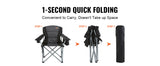 SucceBuy Outdoor Camping Chair 350lbs High Load Ultralight Folding Chair Portable Beach Hiking Picnic Travel Seat Fishing Tool