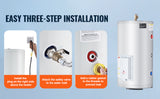SucceBuy Electric Water Heater 40/70L Tank Instant Hot Water Heater 1.6Kw Tankless Water Heater w/ LED Display Knob Control IPX4