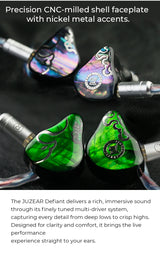 Juzear x Z Reviews Defiant – 1DD+3BA Hybrid IEM