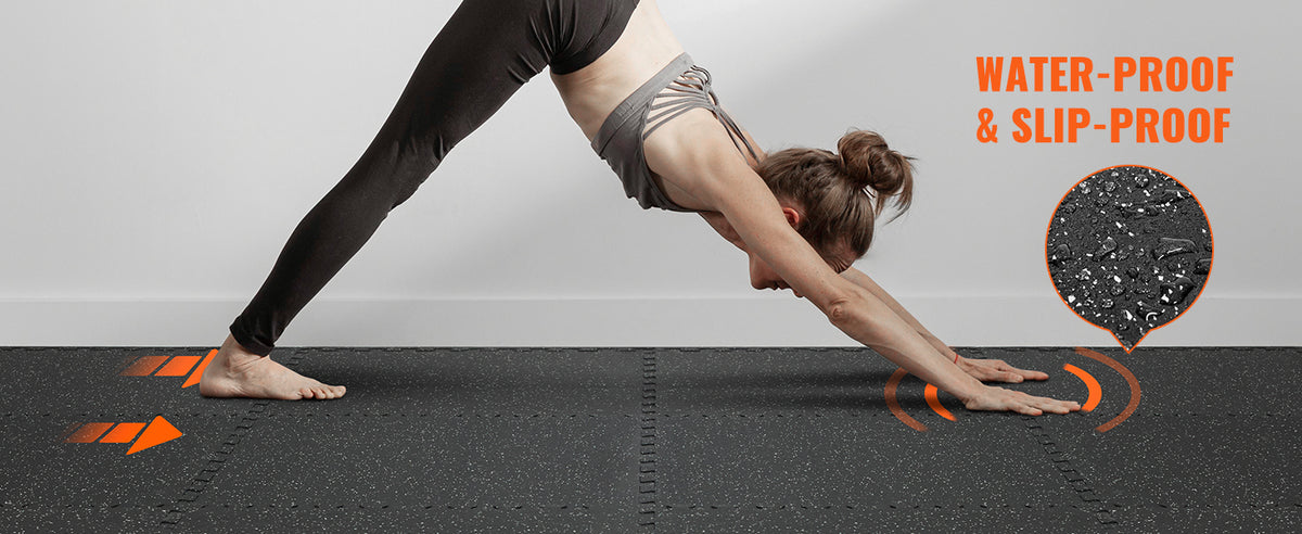 Premium Interlocking Gym Floor Mats | EVA Foam & Rubber
