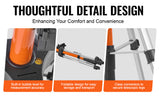 SucceBuy Laser Level Tripod 1/4"-20 & 5/8"-11 Thread Mount 40.94-133.85in Height Adjustment with Level Bubble & Heavy-duty Stand