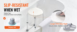 SucceBuy Shower Chair for Inside Shower Adjustable Height Shower Stool Non-Slip Bench Bathtub Seat  for Elderly Disabled Adults