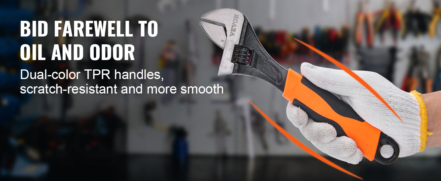 SucceBuy 8-Piece Pliers Set 8" Linesman's Pliers 6" Slip Joint Pliers Long Nose Pliers 6" Diagonal Cutter 10" Adjustable Wrench