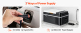 Succebuy 15-55L Portable Cooler Electric Compressor 12V/24V DC 110-240V AC Freezer Refrigerator for Home