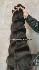 30-Inch Premium Body Wave Human Hair Bundles